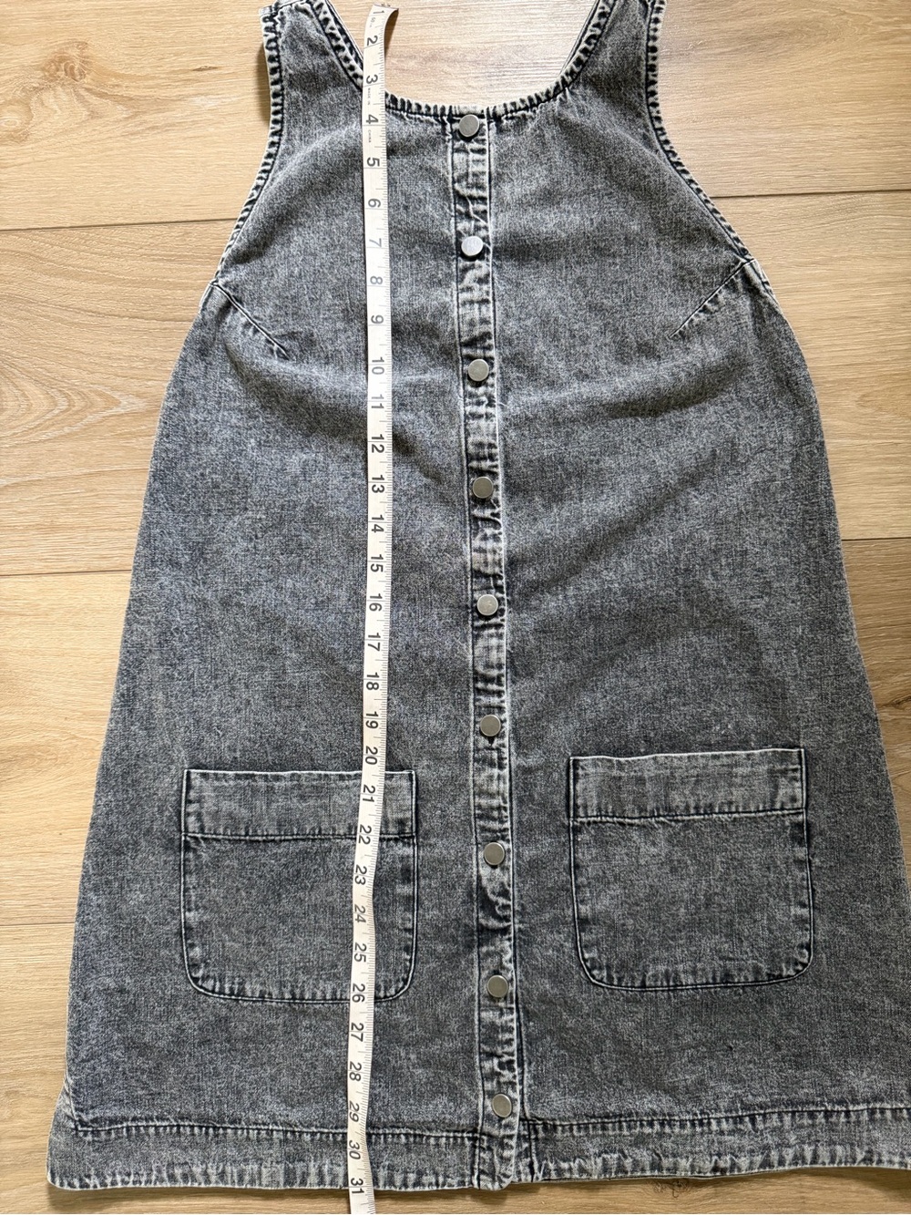 FREE PEOPLE Wilderado Denim Mini Dress EUC - Picture 5 of 7